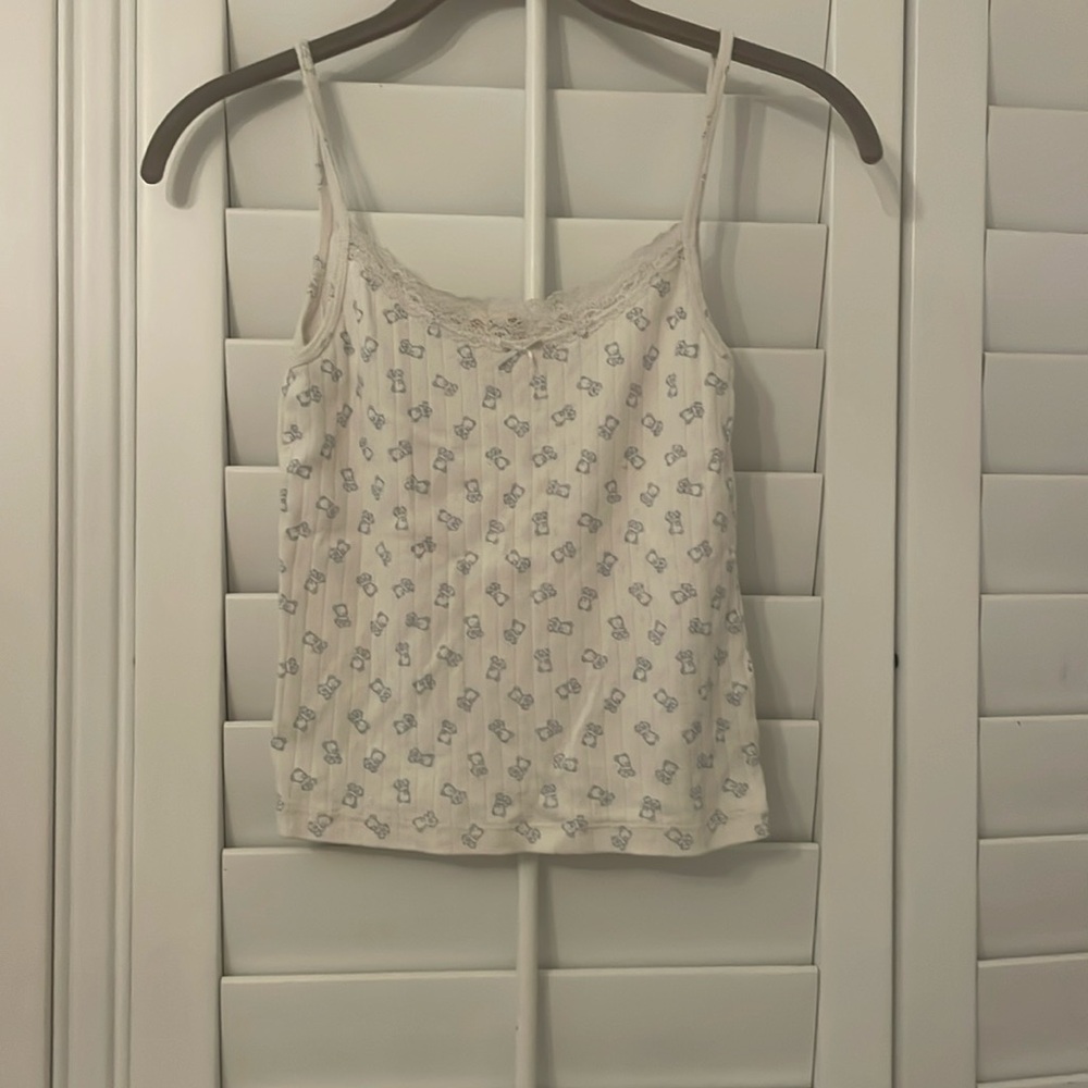 Lace Brandy tank